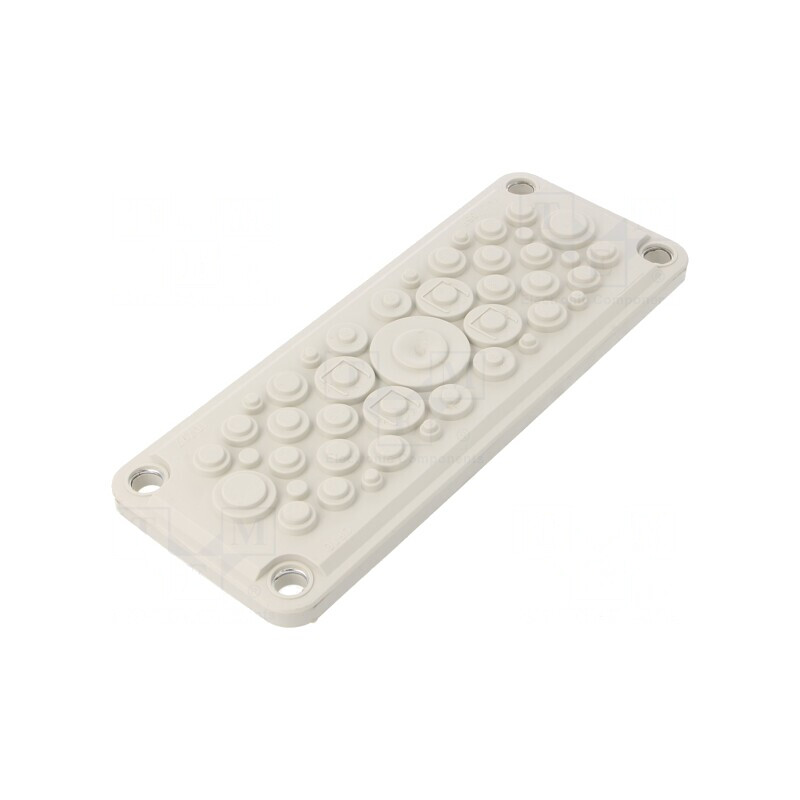 Garnitură elastomer termoplastic TPE cu orificii multiple | Electronic-mag.ro | Componente Electronice