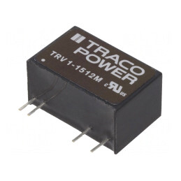 Convertor DC/DC 1W 12-18V la 12V 83mA SIP9 | Electronic-mag.ro | Componente Electronice