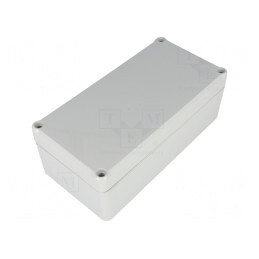 Carcasă Universală ABS Gri 80x160x57mm EUROMAS II | Electronic-mag.ro | Componente Electronice