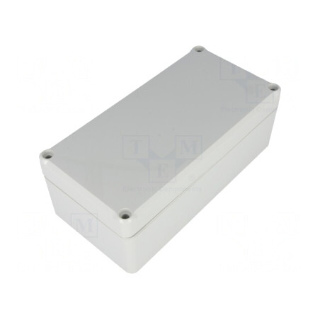 Carcasă Universală ABS Gri 80x160x57mm EUROMAS II | Electronic-mag.ro | Componente Electronice