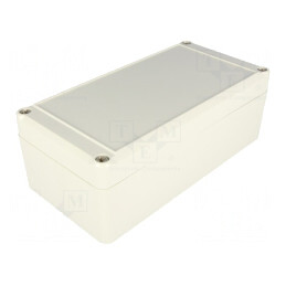 Carcasă universală ABS gri 80x160x57mm EUROMAS II | Electronic-mag.ro | Componente Electronice