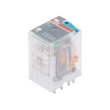 Releu electromagnetic 4PDT 12VDC 6A | Electronic-mag.ro | Componente Electronice
