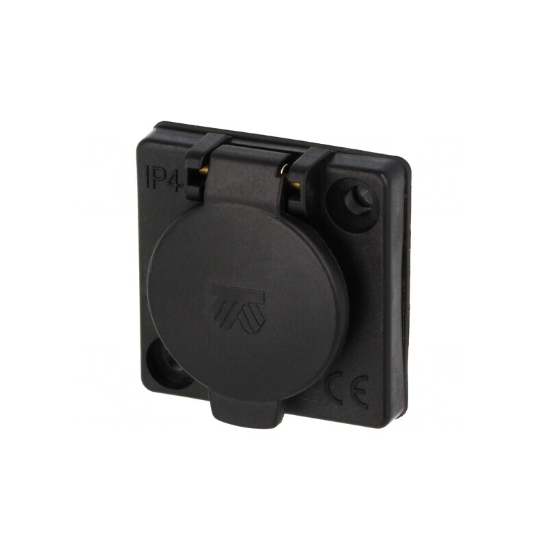 Soclu AC 12VAC 16A IP44 PFS GN SELV 12VAC 16A IP44 | Electronic-mag.ro | Componente Electronice