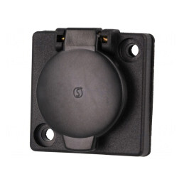 Soclu AC 24VAC 16A IP44 PFS GN SELV | Electronic-mag.ro | Componente Electronice