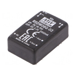 Convertor DC/DC 8W 18-75V la 3,3V 2000mA | Electronic-mag.ro | Componente Electronice