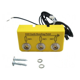 Sistem de împământare cu cablu ESD 3m | Electronic-mag.ro | Componente Electronice