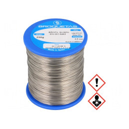 Sârmă de lipit cu plumb 0,5mm 250g 183°C BROFIL | Electronic-mag.ro | Componente Electronice