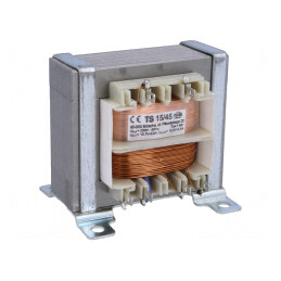 Transformator de Alimentare 15VA 230VAC 15,7V 10,5V 600mA 500mA | Electronic-mag.ro | Componente Electronice
