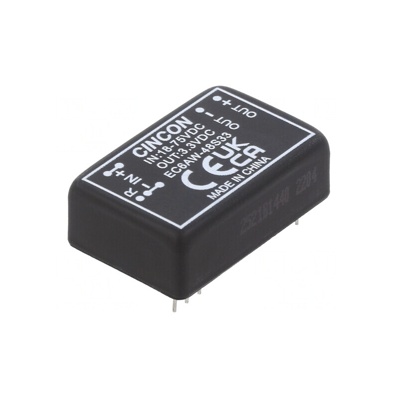 Convertor DC/DC 8W 18-75V la 3.3V 2000mA | Electronic-mag.ro | Componente Electronice