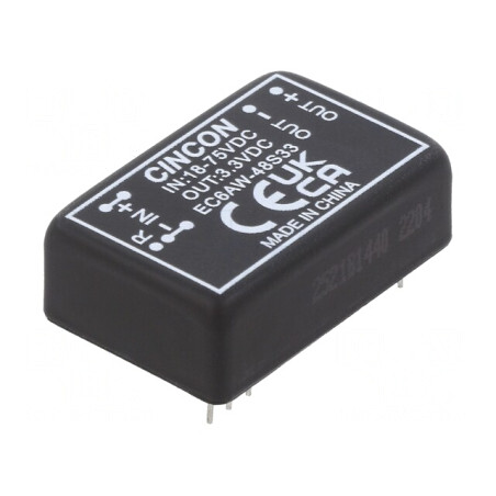 Convertor DC/DC 8W 18-75V la 3.3V 2000mA | Electronic-mag.ro | Componente Electronice