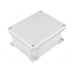 Carcasă Universală cu Lame de Fixare 114x139x62mm | Electronic-mag.ro | Componente Electronice