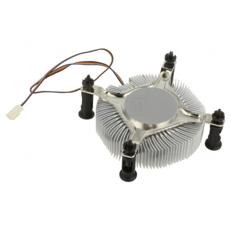 Radiator Aluminiu 12VDC 39,8m3/h | Electronic-mag.ro | Componente Electronice