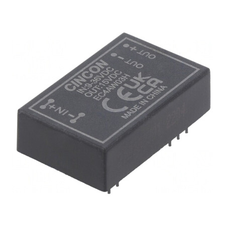 Convertor DC/DC 9-36V la 15V 400mA 6W | Electronic-mag.ro | Componente Electronice