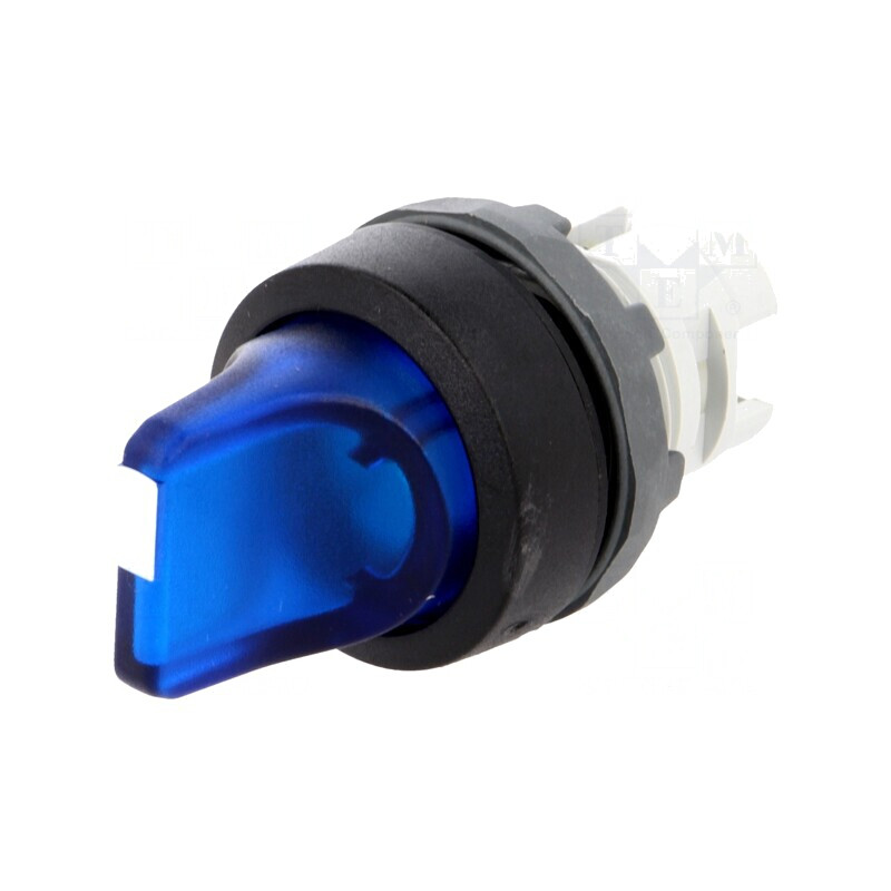 Comutator rotativ 22mm albastru IP66 | Electronic-mag.ro | Componente Electronice