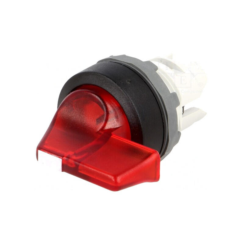 Comutator Rotativ 22mm 3 Pozitii Rosu IP66 | Electronic-mag.ro | Componente Electronice