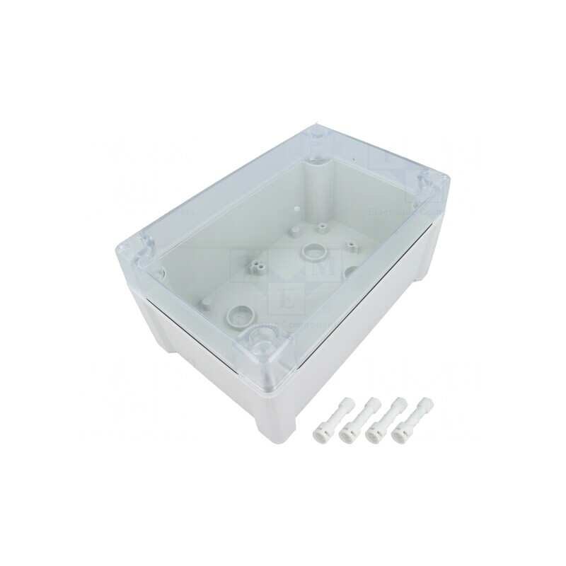 Carcasă Universală Policarbonat TEMPO 122x187x90mm | Electronic-mag.ro | Componente Electronice