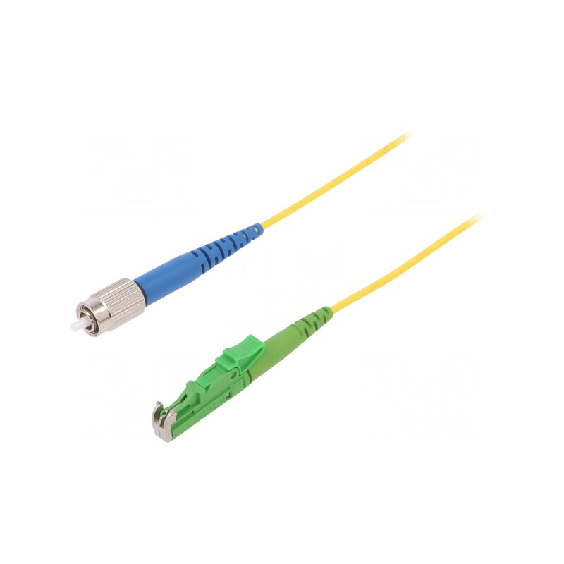 Patch Cord Fibră Optică 5m E2/APC FC/UPC 9/125um | Electronic-mag.ro | Componente Electronice