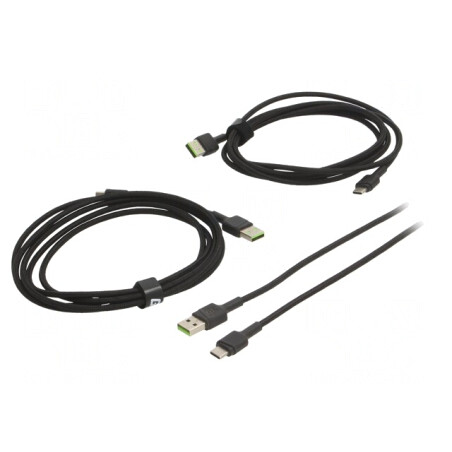 Cablu USB 2.0 USB A la USB C Negru 480Mbps | Electronic-mag.ro | Componente Electronice