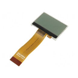 LCD Grafic 128x64 STN Negative 55,2x39,8x5mm 1,9 LED | Electronic-mag.ro | Componente Electronice