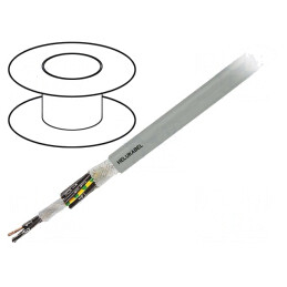 Cablu de control MULTIFLEX 512®-PUR 18G1mm2 gri