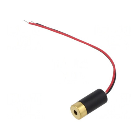 Modul Laser Roșu 0,75mW 650nm 3-12VDC | Electronic-mag.ro | Componente Electronice