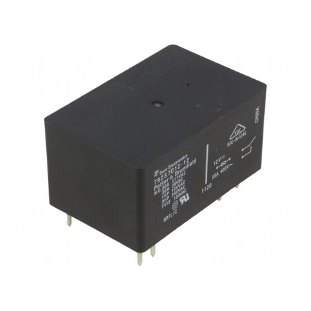 Releu Electromagnetic DPST-NO 12VDC 30A T92 | Electronic-mag.ro | Componente Electronice