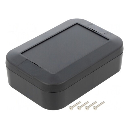 Carcasă Universală WP ABS Grafit IP67 90x130x40mm | Electronic-mag.ro | Componente Electronice