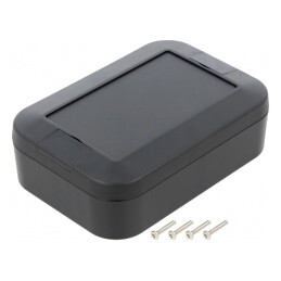 Carcasă Universală WP ABS Grafit IP67 90x130x40mm | Electronic-mag.ro | Componente Electronice