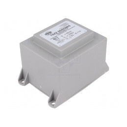 Transformator încapsulat 55VA 230VAC 9V 6,1A PCB | Electronic-mag.ro | Componente Electronice