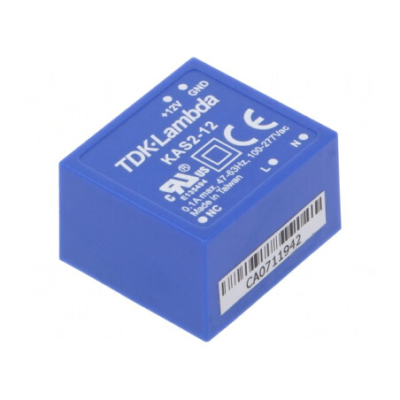 Convertor AC/DC 2W 12VDC KAS2-12 | Electronic-mag.ro | Componente Electronice