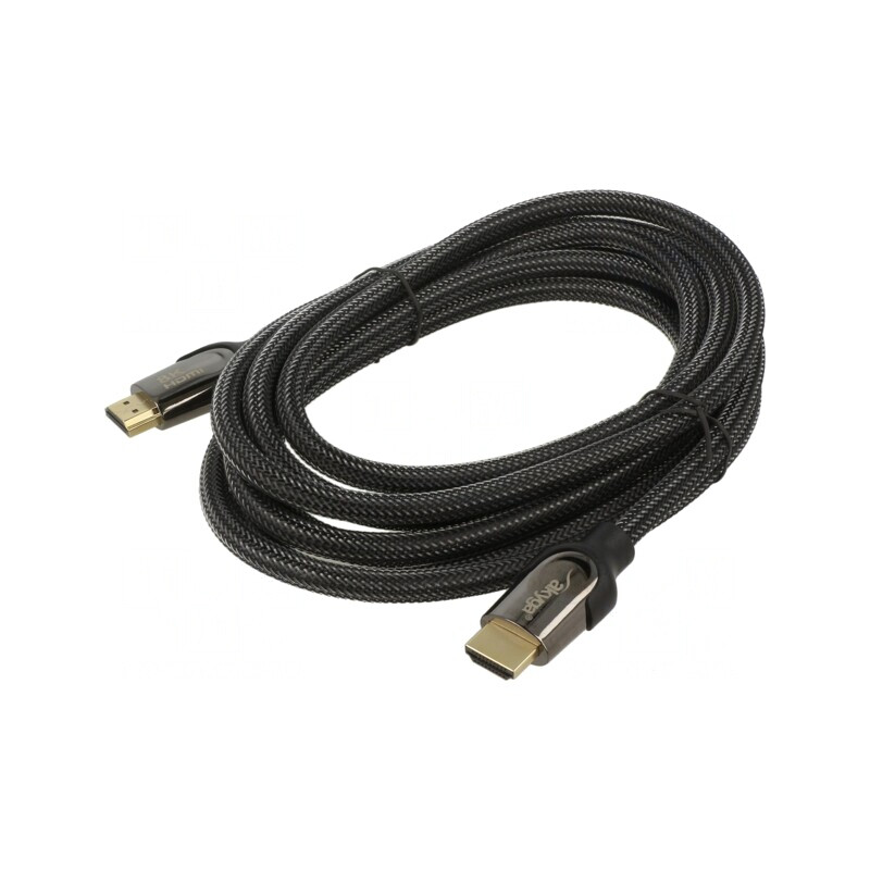 Cablu HDMI 2.1 Textil 3m Negru | Electronic-mag.ro | Componente Electronice Cablu HDMI 2.1 Textil 3m Negru | Electronic-mag.ro | Componente Electronice