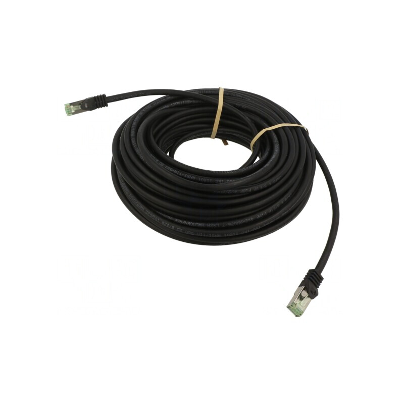Patch Cord S/FTP Cat 8.1 Negru 10m LSZH | Electronic-mag.ro | Componente Electronice Patch Cord S/FTP Cat 8.1 Negru 10m LSZH | Electronic-mag.ro | Componente Electronice