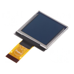 Display OLED Grafic 1.5" 128x128 Galben | Electronic-mag.ro | Componente Electronice