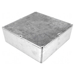 Carcasă Universală Aluminiu 190.5x190.5x66.5mm | Electronic-mag.ro | Componente Electronice