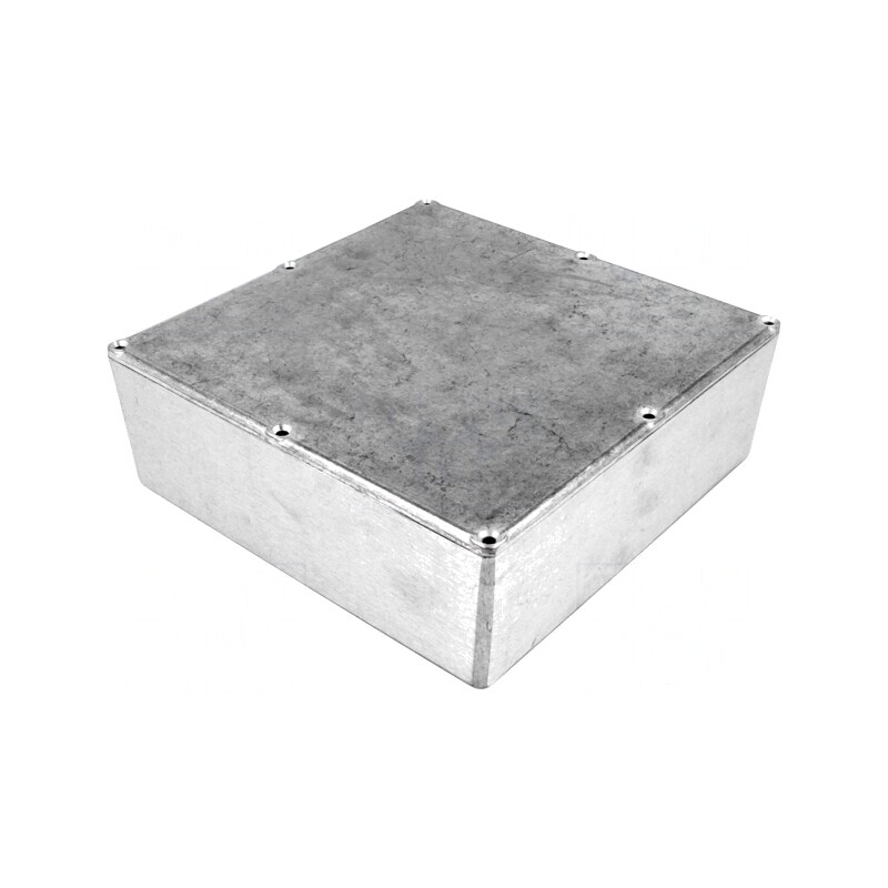Carcasă Universală Aluminiu 190.5x190.5x66.5mm | Electronic-mag.ro | Componente Electronice