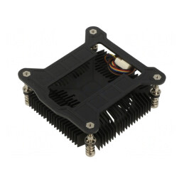 Radiator Aluminiu 12VDC 41.8m3/h 16mm x 85mm | Electronic-mag.ro | Componente Electronice
