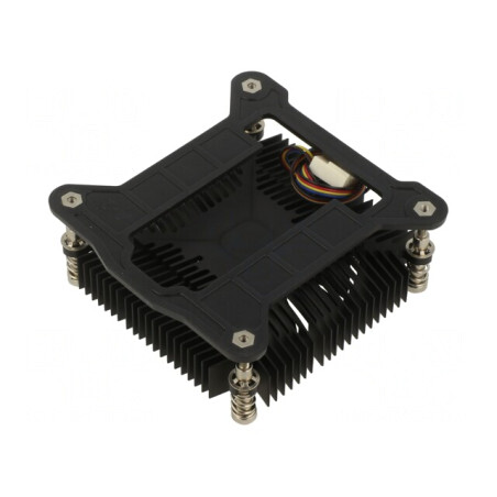 Radiator Aluminiu 12VDC 41.8m3/h 16mm x 85mm | Electronic-mag.ro | Componente Electronice