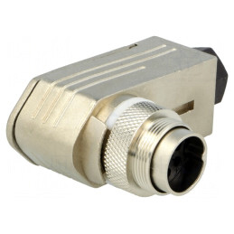 Mufă Conector M16 Cablu 7PIN 90° 300V | Electronic-mag.ro | Componente Electronice