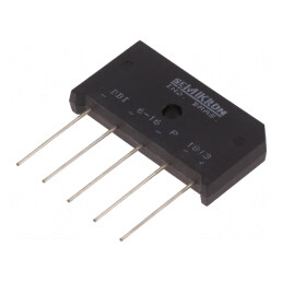 Punte redresoare trifazată 1,6kV 9A 150A THT | Electronic-mag.ro | Componente Electronice