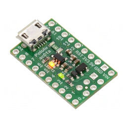 A-star | LDO | şiruri pini,USB B micro | ATMEGA32U4 | 5,5÷15VDC | A-STAR 32U4 MICRO