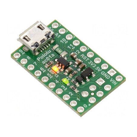Placă de Dezvoltare A-Star 32U4 Micro USB B Micro ATMEGA32U4 5.5-15VDC | Electronic-mag.ro | Componente Electronice