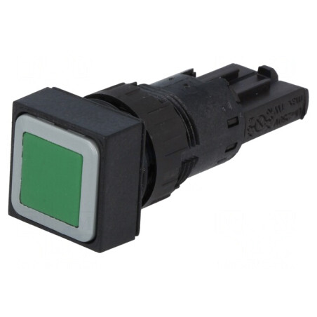 Comutator apăsare 16mm verde | Electronic-mag.ro | Componente Electronice