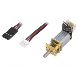 Motor DC cu Transmisie și Driver 3.5-8V DC Ax D Crestat DFR0399 | Electronic-mag.ro | Componente Electronice