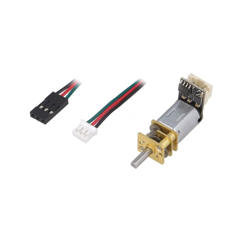 Motor DC cu Transmisie și Driver 3.5-8V DC Ax D Crestat DFR0399 | Electronic-mag.ro | Componente Electronice