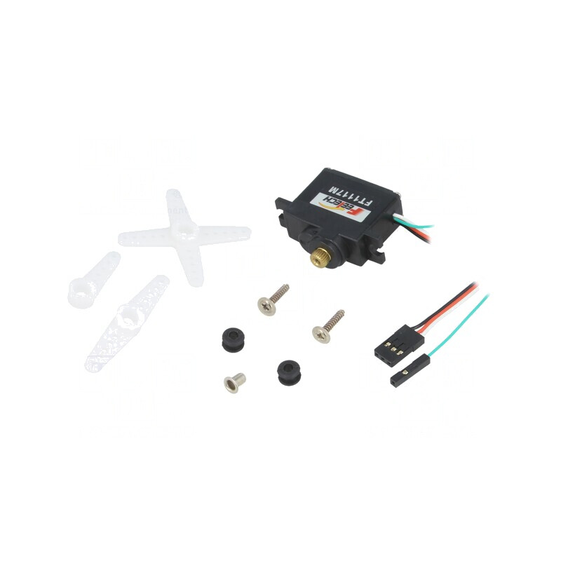 Servomecanism Mini Analogic 4,8-6VDC 30x12x31,7mm | Electronic-mag.ro | Componente Electronice