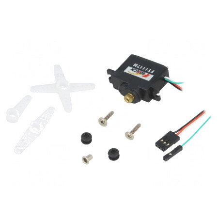 Servomecanism Mini Analogic 4,8-6VDC 30x12x31,7mm | Electronic-mag.ro | Componente Electronice