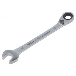 Cheie combinată 15mm MicroSpeeder cu piedică | Electronic-mag.ro | Componente Electronice