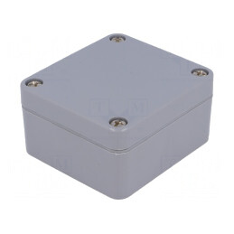 Carcasă Universală Poliamidă Gri IP65 58x64x34mm | Electronic-mag.ro | Componente Electronice