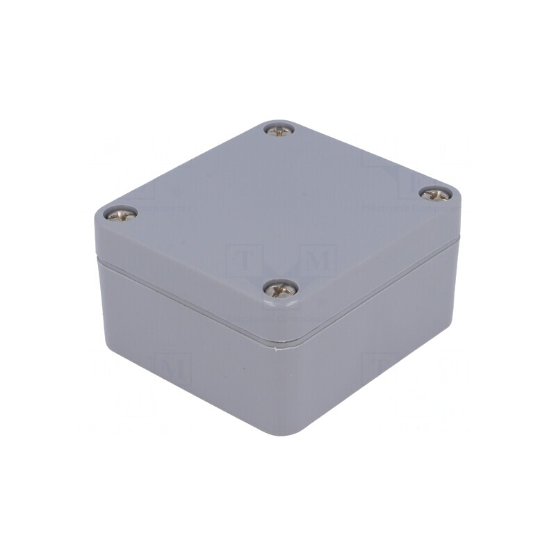Carcasă Universală Poliamidă Gri IP65 58x64x34mm | Electronic-mag.ro | Componente Electronice