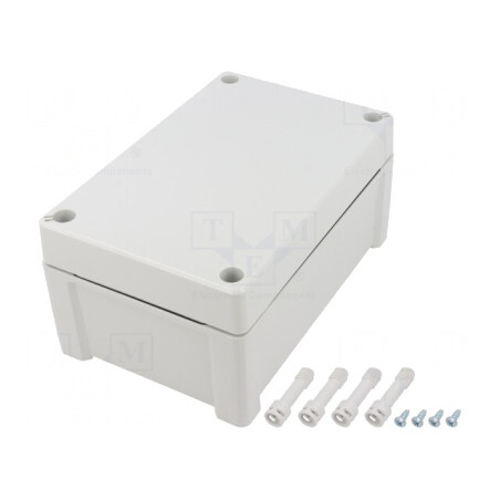 Carcasă universală policarbonat TEMPO 122x187x90mm | Electronic-mag.ro | Componente Electronice